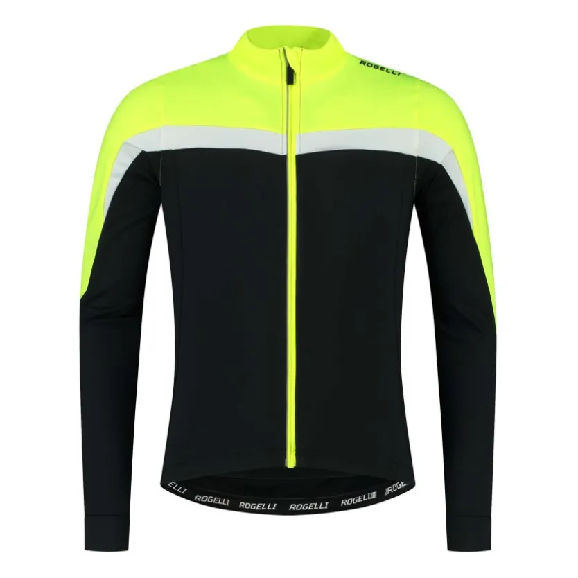 Heren Rogelli Course Fietsshirt Lange Mouwen Heren