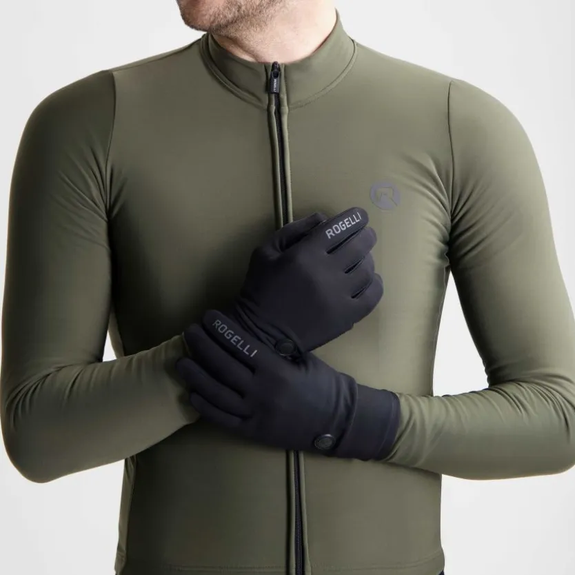Heren Rogelli Essential Fietshandschoenen Winter Heren