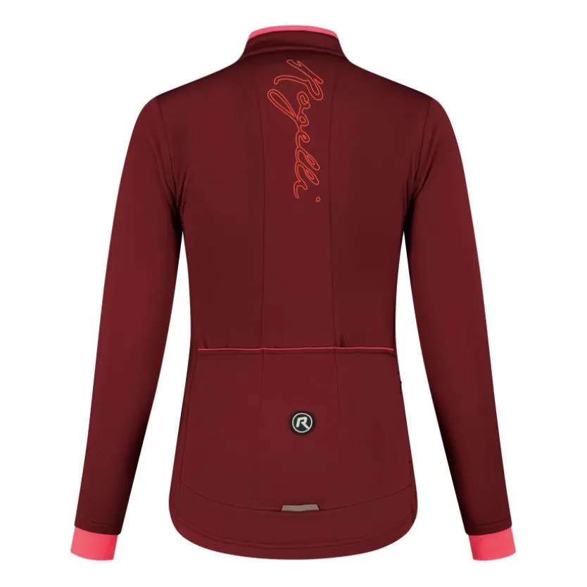 DAMES Rogelli Essential Fietsshirt Lange Mouwen Dames