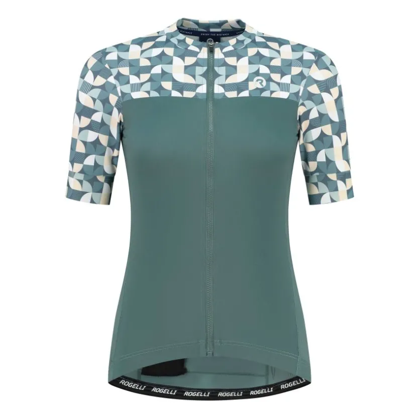 DAMES Rogelli Essential Graphic Fietsshirt Dames