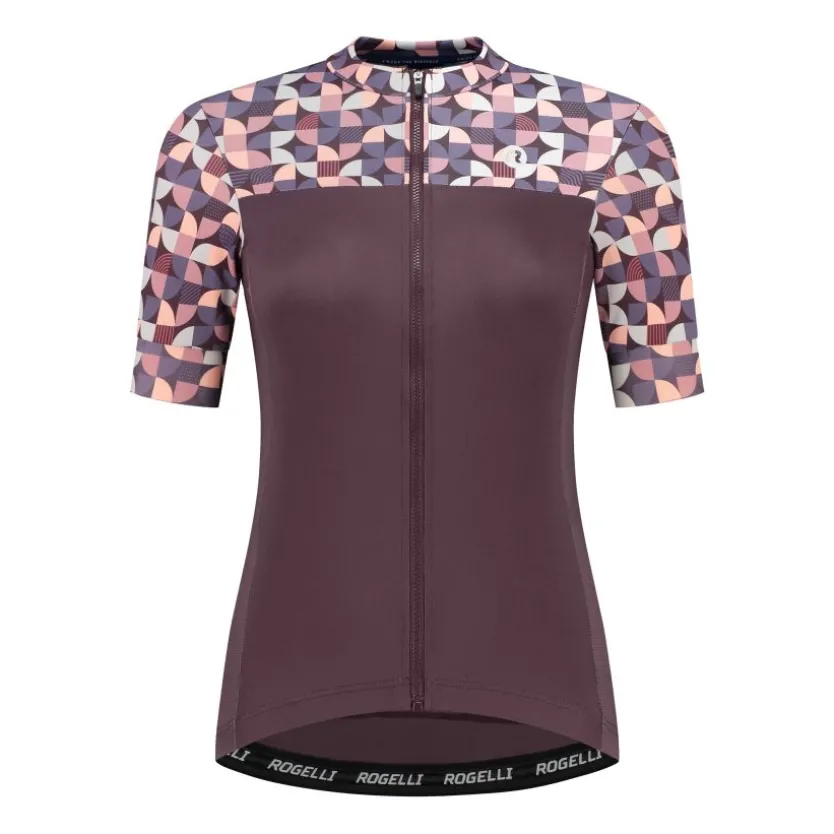 DAMES Rogelli Essential Graphic Fietsshirt Dames