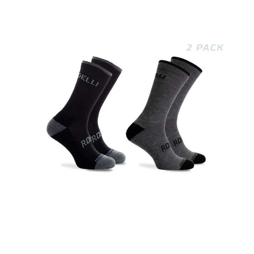 DAMES Rogelli Merino Wool Sokken 2-Pack Unisex