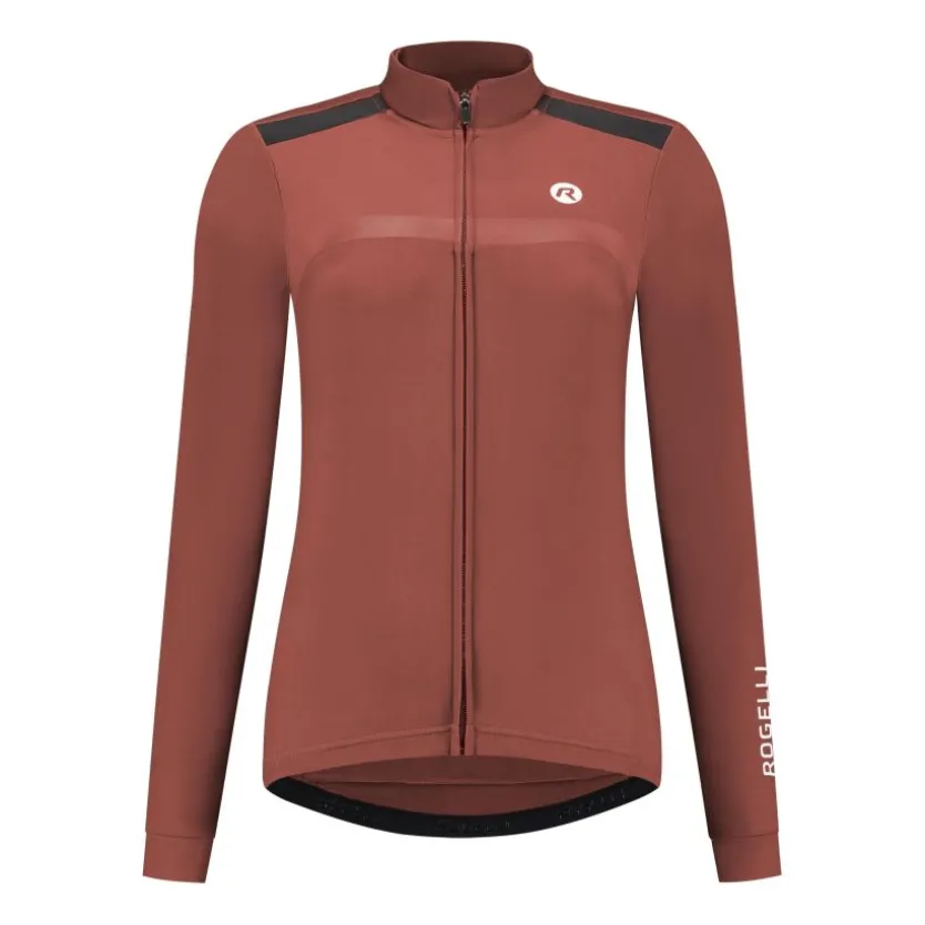 DAMES Rogelli Mono Fietsshirt Lange Mouw Dames