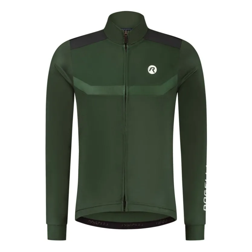 Heren Rogelli Mono Fietsshirt Lange Mouw Heren