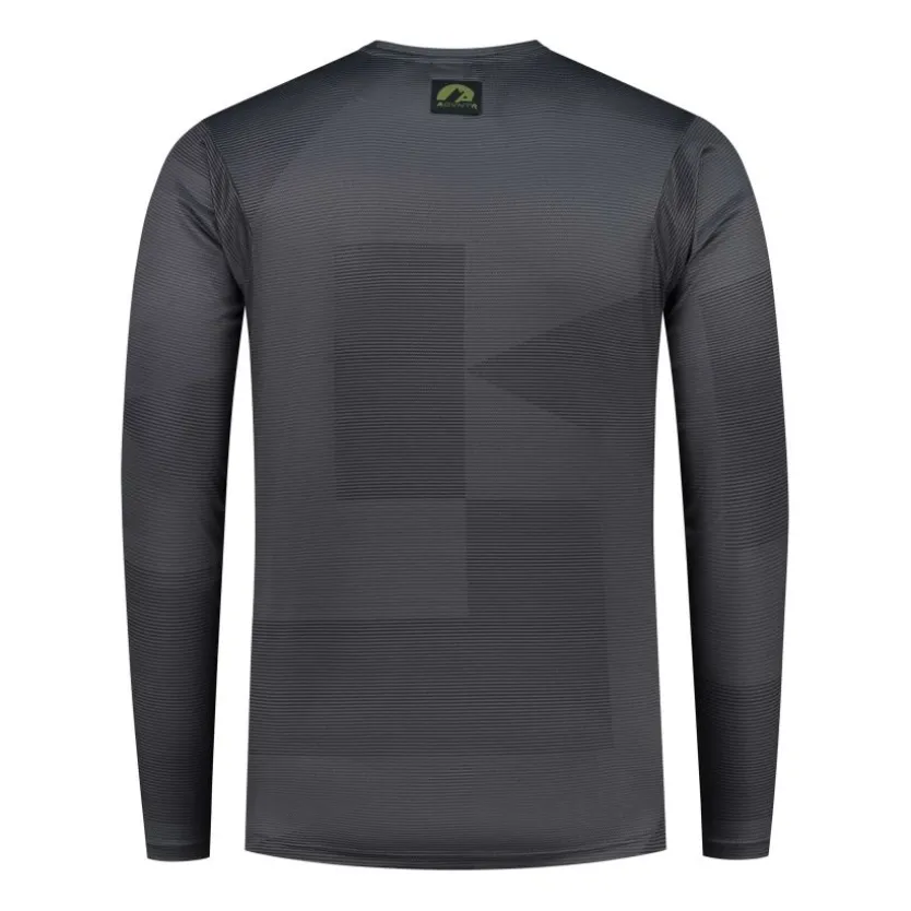 Rogelli MTB Shirt LM ADVNTR Print Grijs