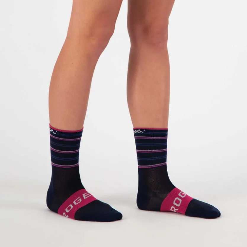 DAMES Rogelli Stripe Fietssokken Dames