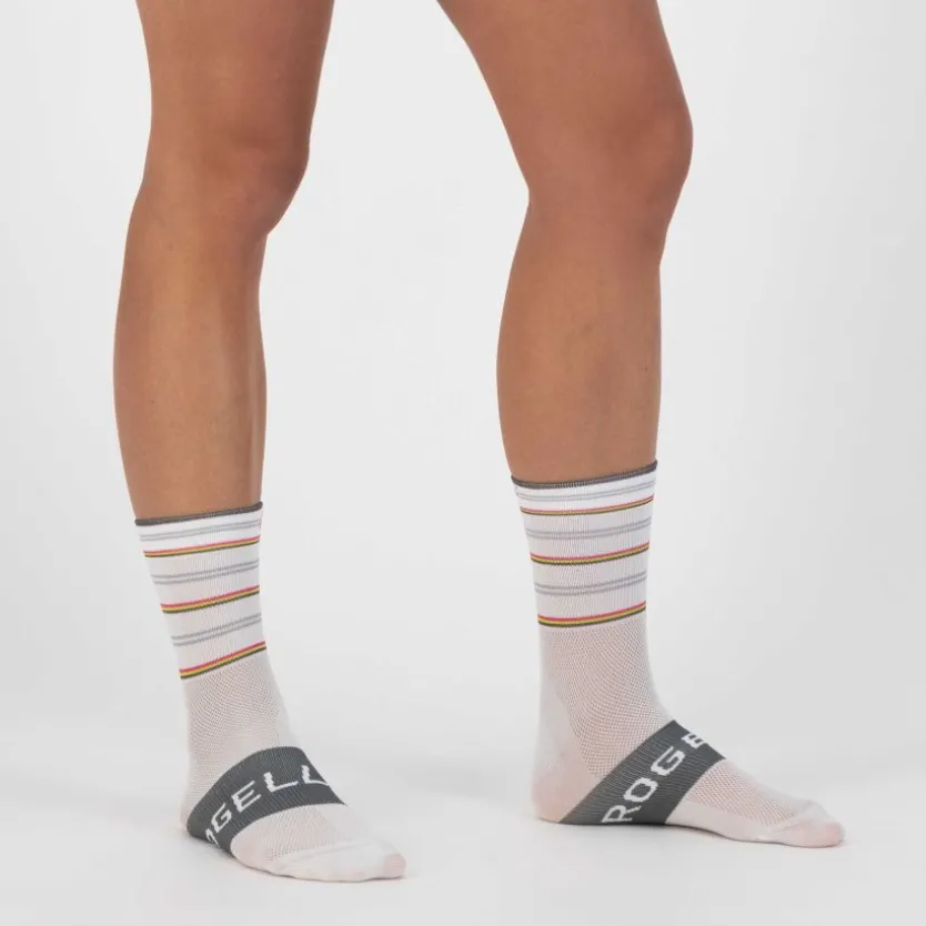 DAMES Rogelli Stripe Fietssokken Dames
