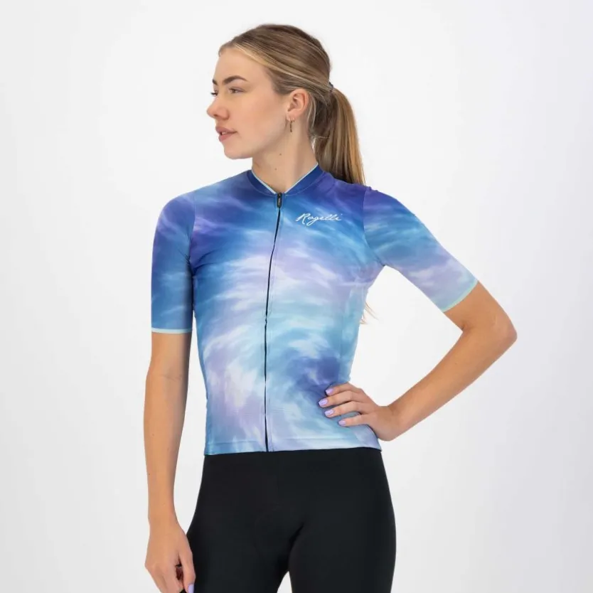 DAMES Rogelli Tie Dye Fietsshirt Dames