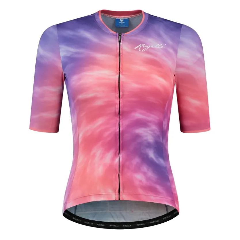 DAMES Rogelli Tie Dye Fietsshirt Dames