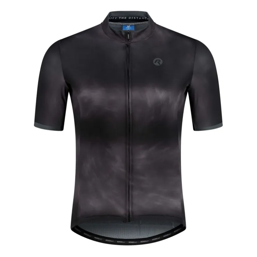 Heren Rogelli Tie Dye Fietsshirt Heren