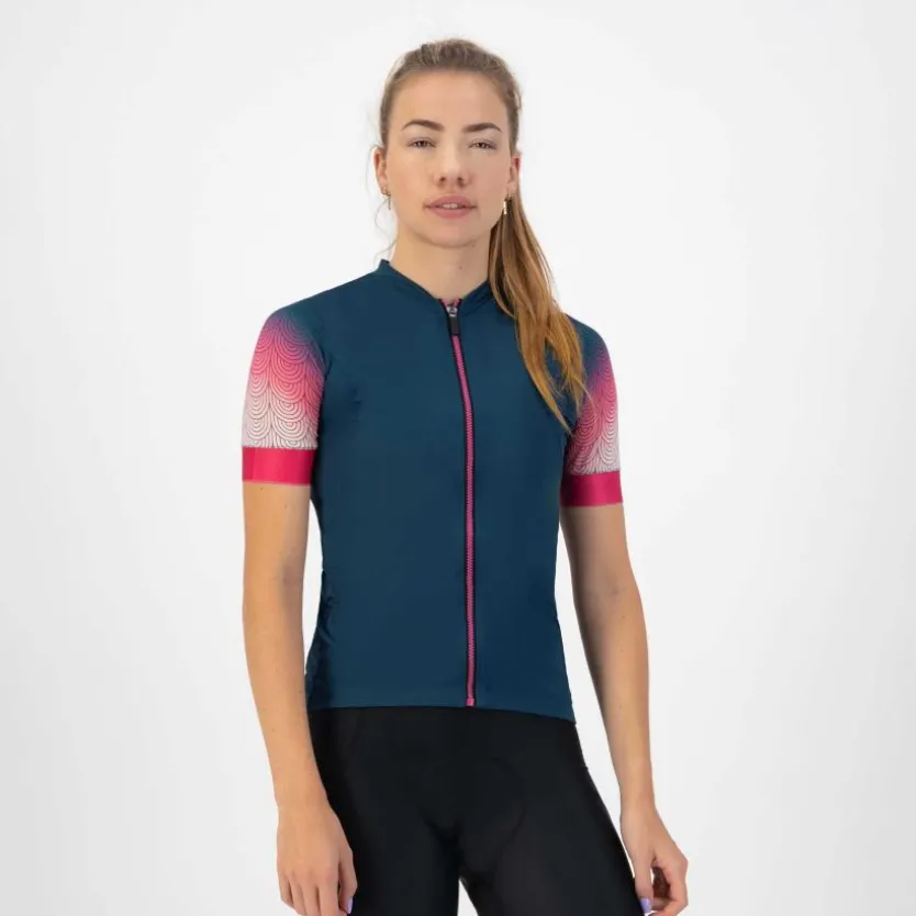 DAMES Rogelli Waves Fietsshirt Dames